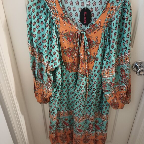 NEW women's 2X dress - Bluetime - Picture 1 of 3